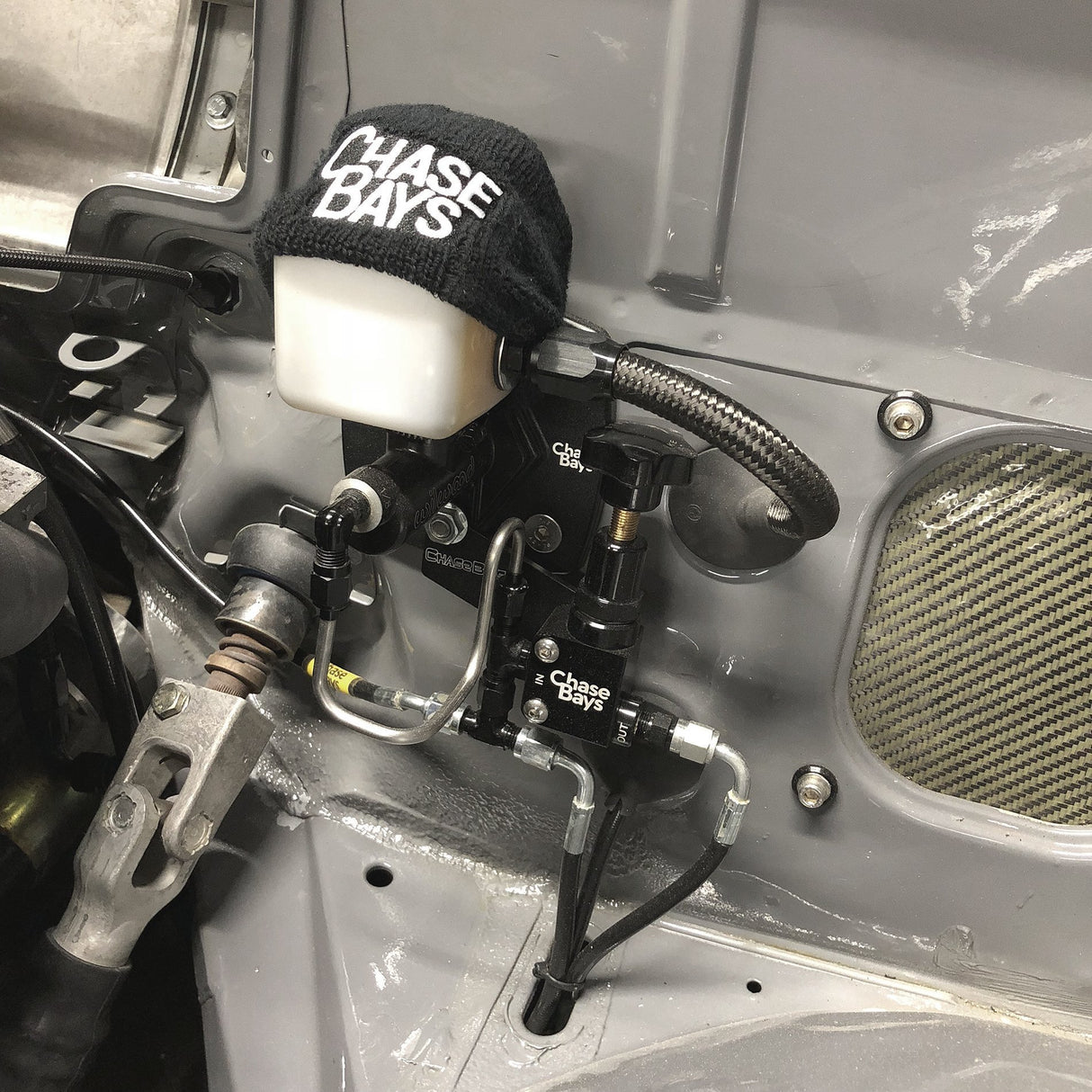 CHASE BAYS verlängerte Kupplungsleitung passend für BMW E36 mit BMW Getriebe für Motor Swap