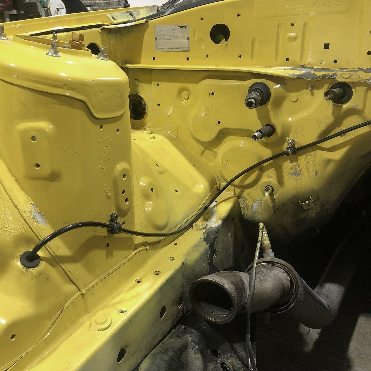 CHASE BAYS Mazda RX-7 FC Bremsleitung Relocation Kit für OEM Bremszylinder - PARTS33 GmbH