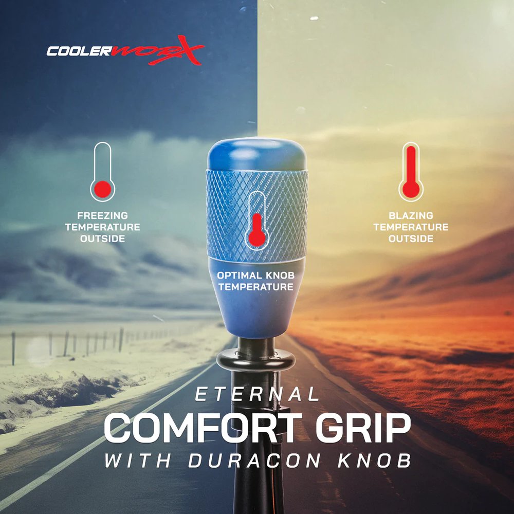 COOLERWORX Short Shifter Schaltknauf Winter Edition Duracon - PARTS33 GmbH