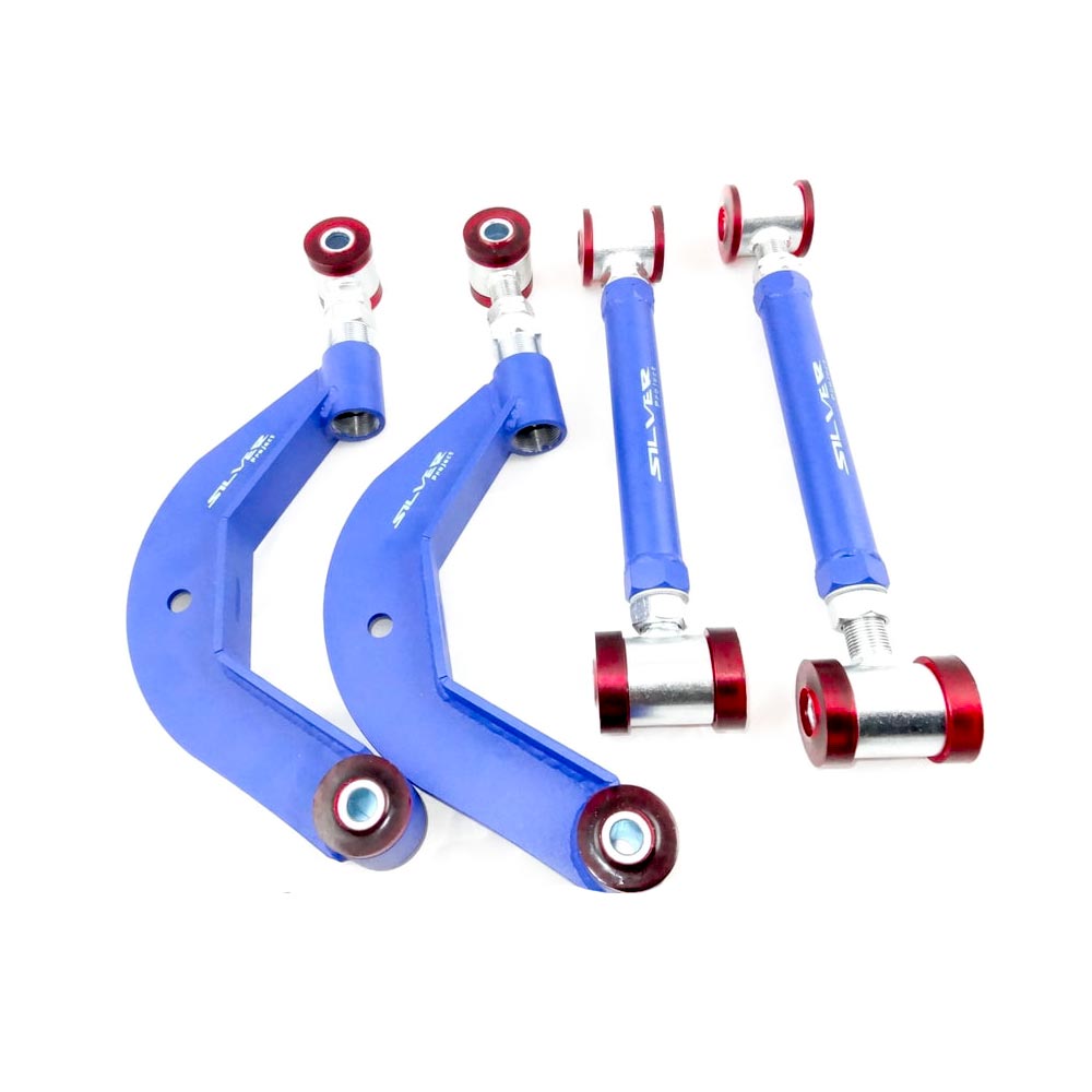 SILVERPROJECT VW Golf MK5 MK6 Audi A3 8P Querlenker Set einstellbar Hinterachse (Stahl/PU) - PARTS33 GmbH