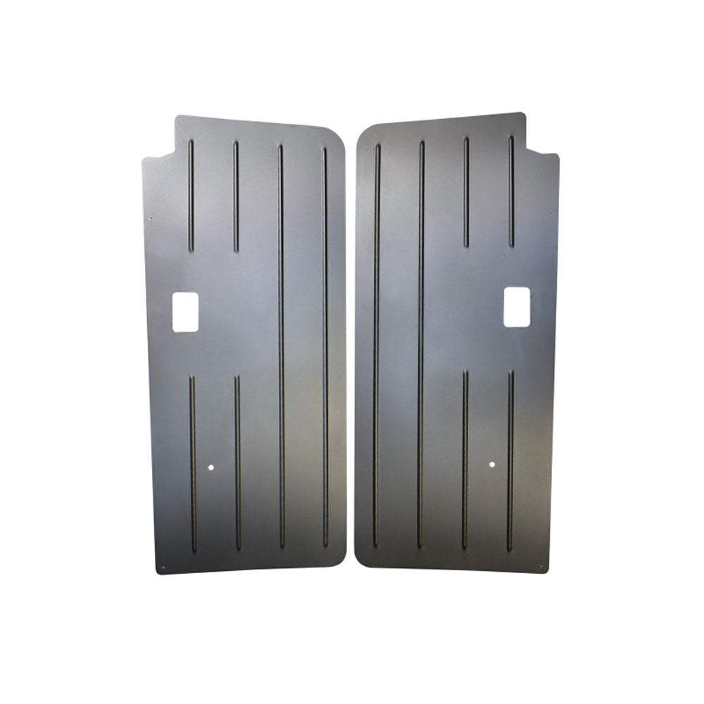 FAMEFORM Türverkleidungen vorne hinten Set passend für BMW E30 Coupe (Aluminium)