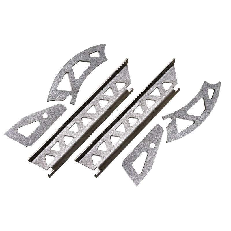 FAMEFORM hintere Querlenker Verstärkungsbleche Einschweissbleche Set passend für BMW E30 E36 Compact (Stahl)