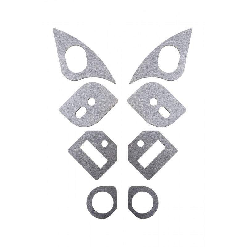 FAMEFORM Vorderachsträger Verstärkungsbleche Einschweissbleche Set passend für BMW E30 (Stahl)