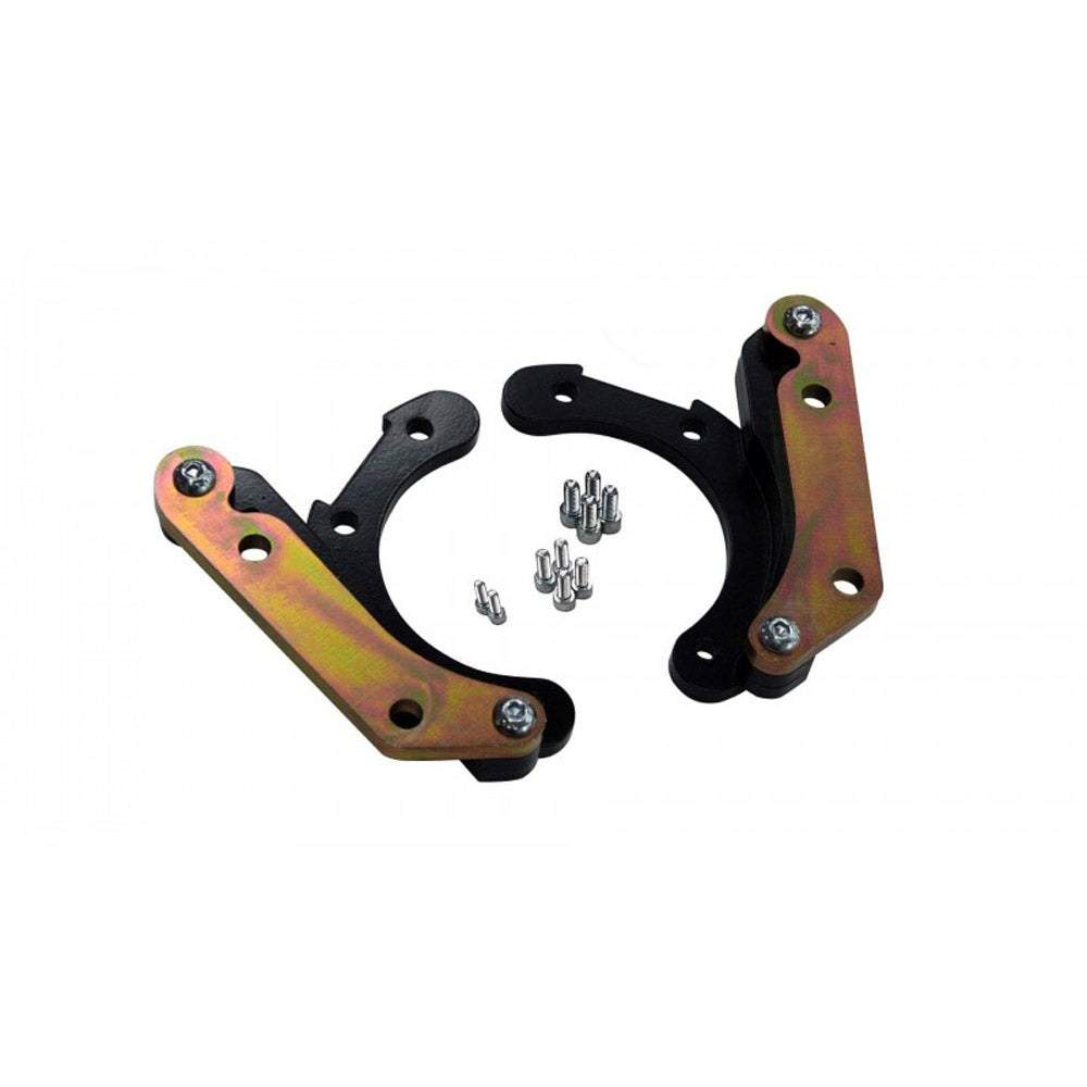FAMEFORM Adapter Set Hinterachse auf 2. Bremssattel für Fly-Off passend für BMW E36