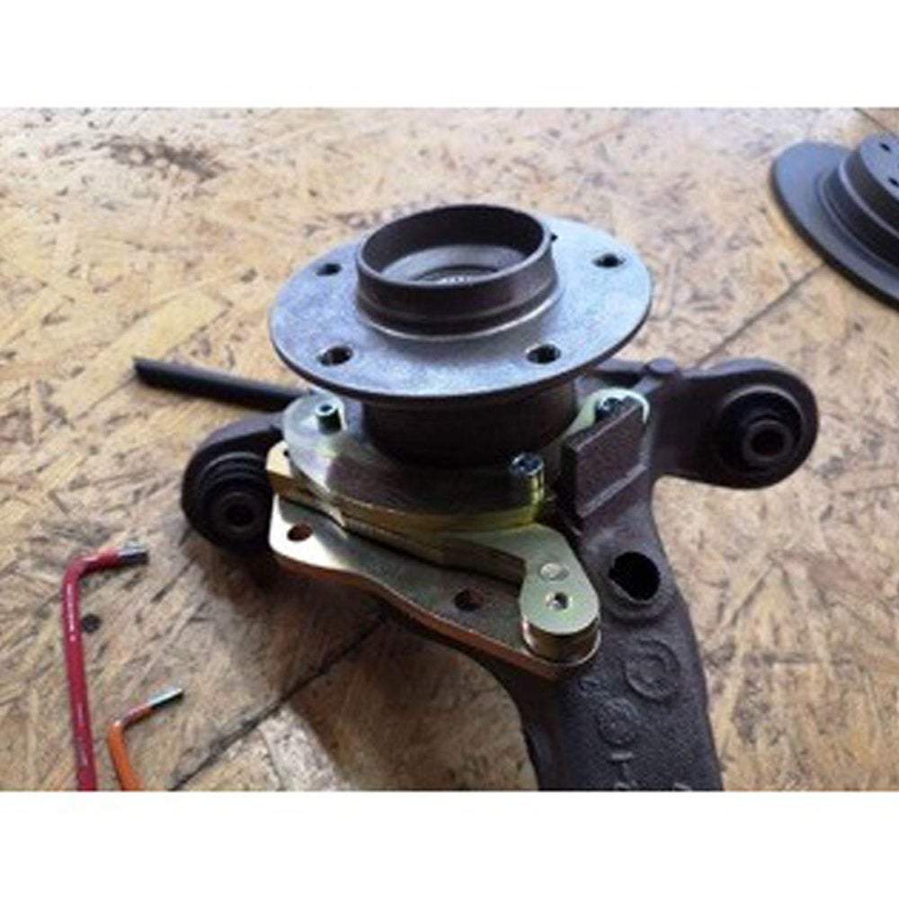 FAMEFORM Adapter Set Hinterachse auf 2. Bremssattel für Fly-Off passend für BMW E36