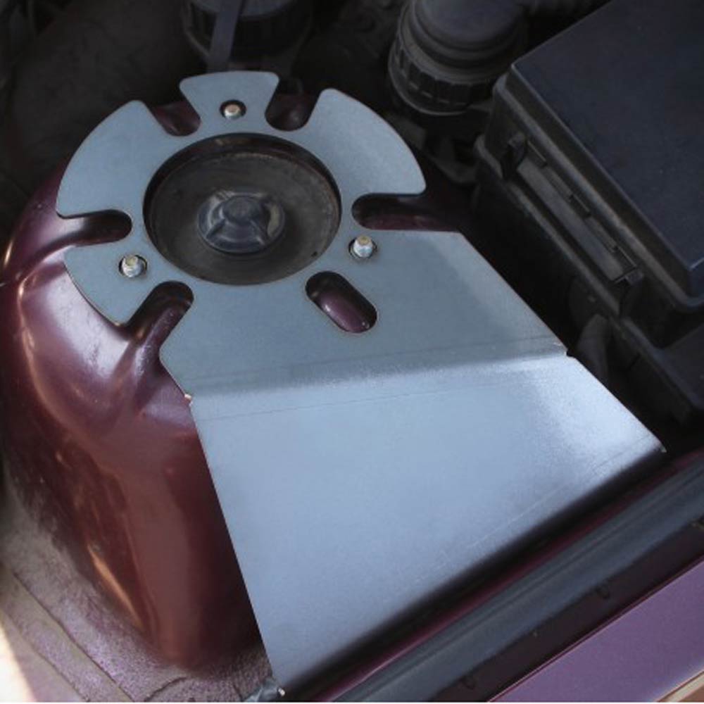 FAMEFORM Domaufnahme Vorderachse Verstärkungsbleche Einschweissbleche Set passend für BMW E36 (Stahl)