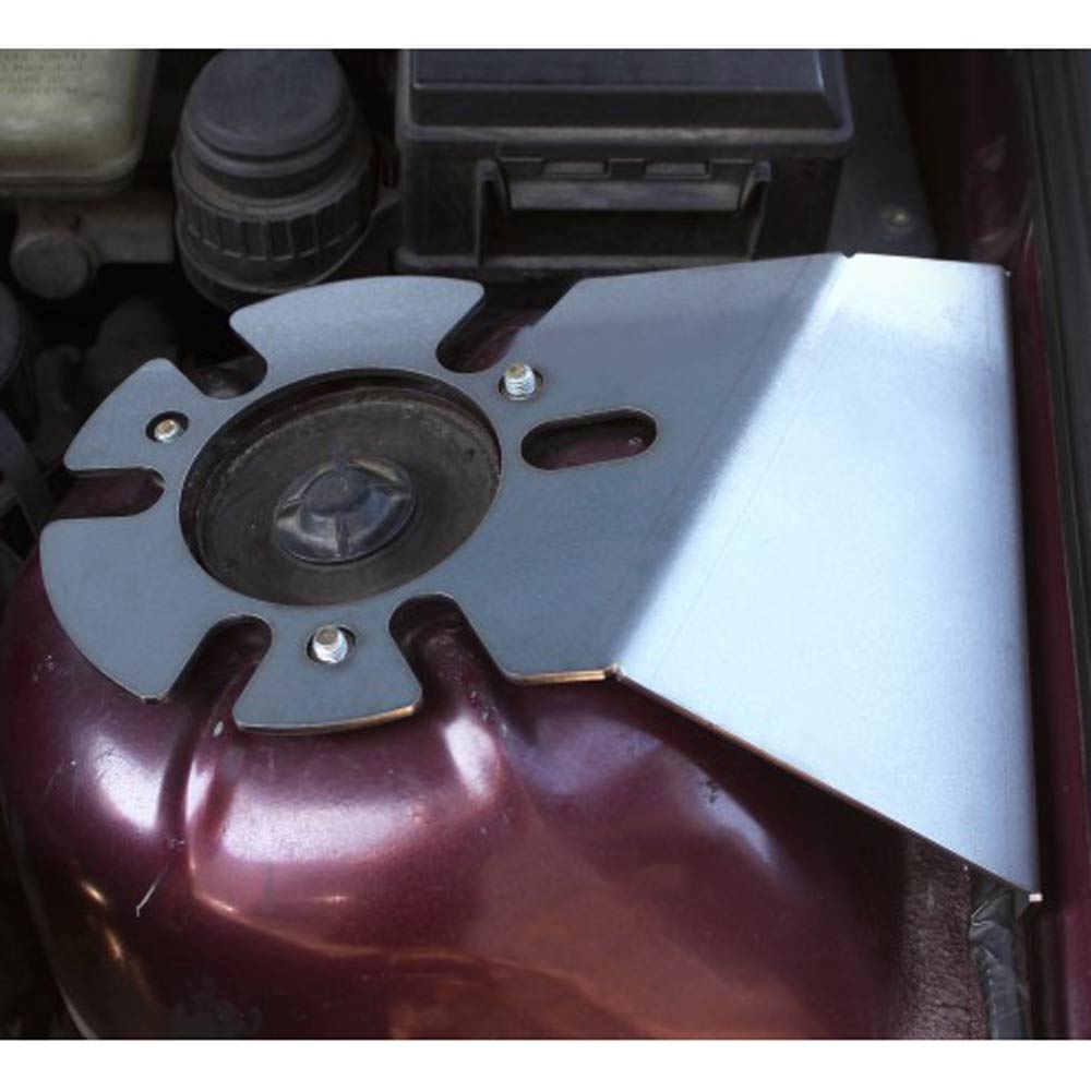 FAMEFORM Domaufnahme Vorderachse Verstärkungsbleche Einschweissbleche Set passend für BMW E36 (Stahl)