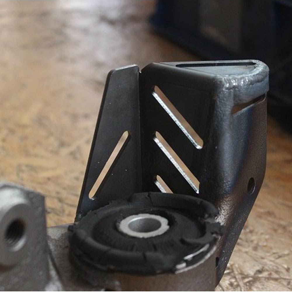 FAMEFORM Stabilisatorhalter Hinterachse Verstärkungsbleche Einschweissbleche Set passend für BMW E36 (Stahl)