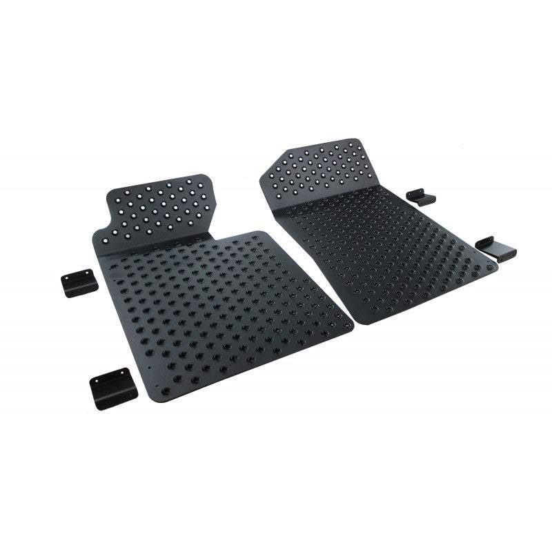 FAMEFORM Trittbretter Bodenbleche Set passend für BMW E36 (Aluminium)