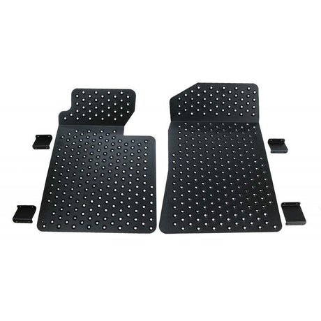 FAMEFORM Trittbretter Bodenbleche Set passend für BMW E36 (Aluminium)
