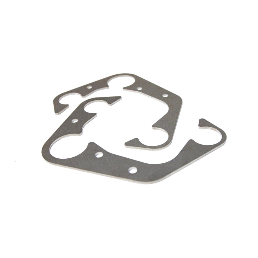 FAMEFORM Längslenkeraufnahme Hinterachse Verstärkungsbleche Einschweissbleche Set passend für BMW E36 (Stahl)