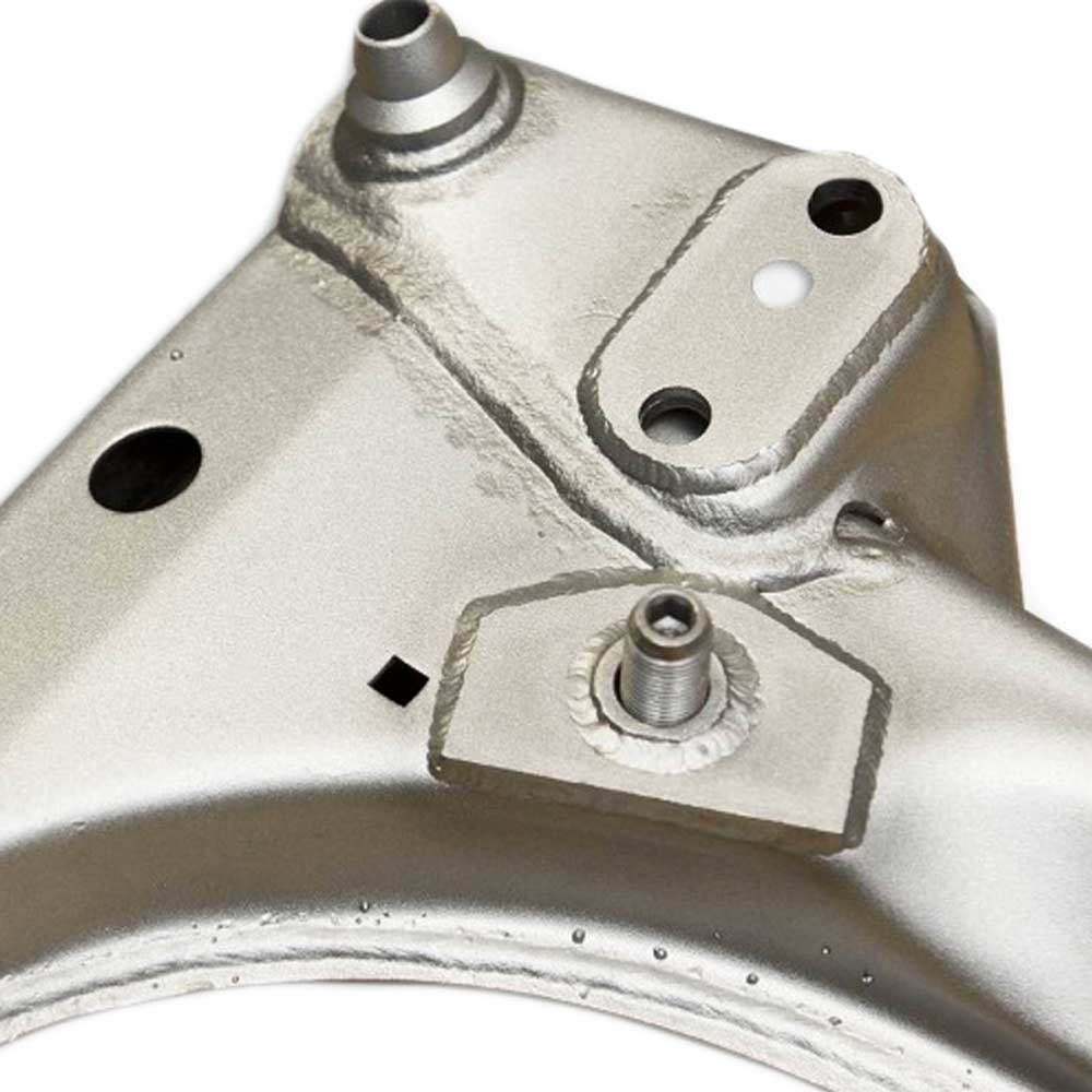 FAMEFORM Vorderachsträger Verstärkungsbleche Einschweissbleche Set passend für BMW E46 (Stahl)