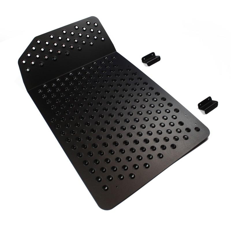 FAMEFORM Trittbretter Bodenbleche Set passend für BMW E9X (Aluminium)