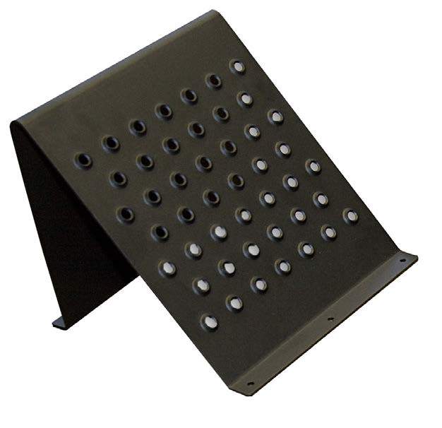 FAMEFORM Trittbrett Fußstütze Beifahrer Universal V1 (Aluminium)