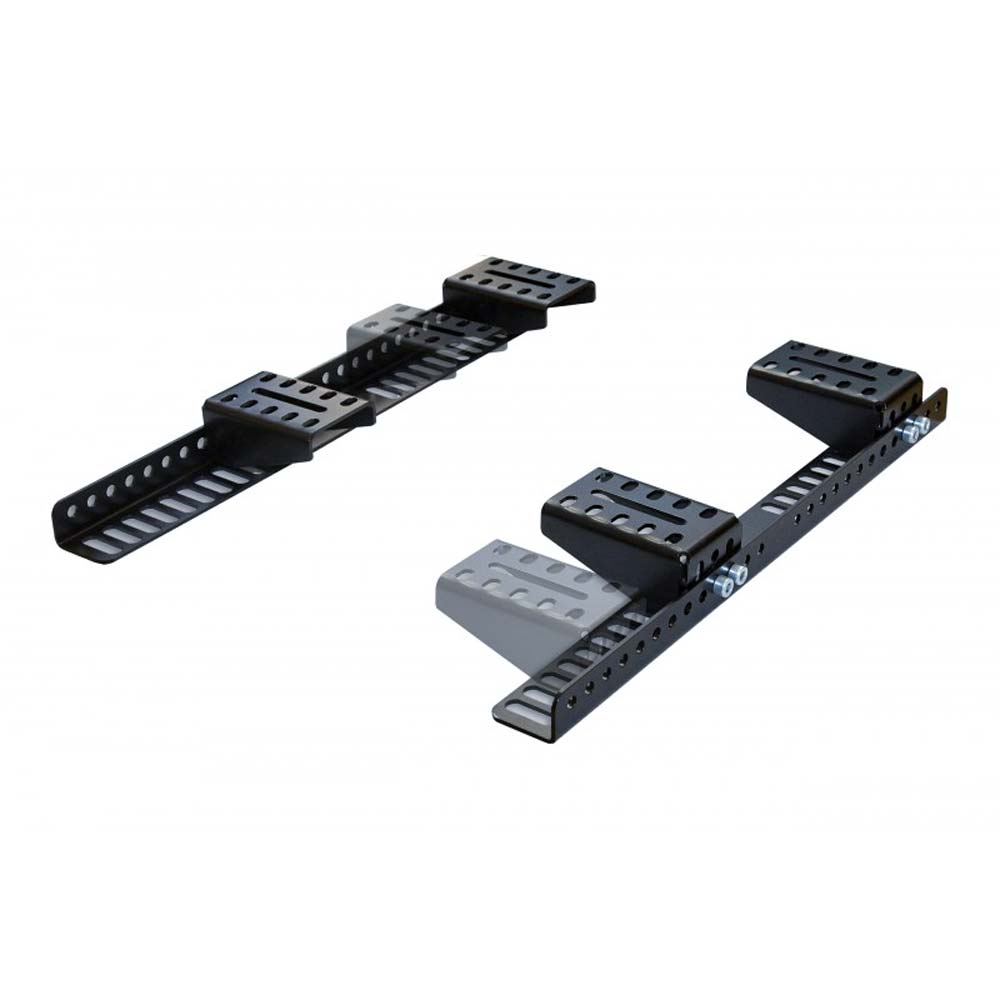 FAMEFORM Universelle FIA Sitzkonsolen Befestigung unten verstellbar (Stahl)