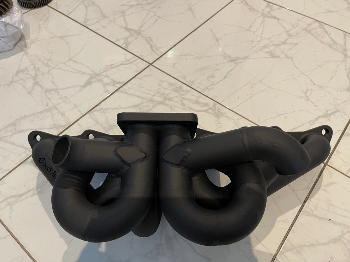 SPEEDTEK Abgaskrümmer Nissan Skyline RB20 RB25 RB26 Twin Scroll High Mount - PARTS33 GmbH