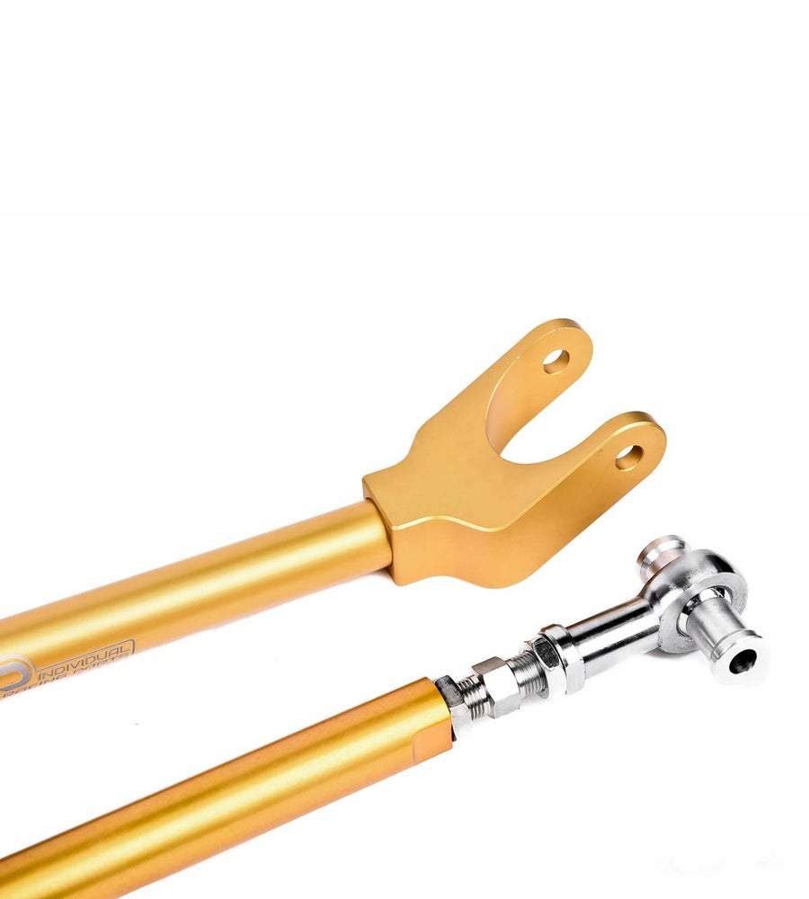 IRP Querlenker Camber Arms passend für BMW E46 Hinterachse oben einstellbar Set Uniball (Aluminium)