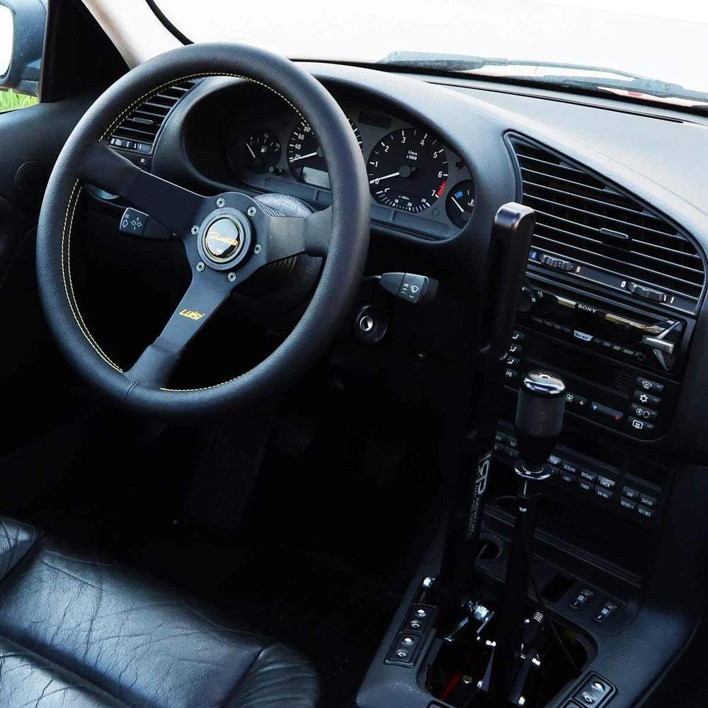 LUISI Mirage Sportlenkrad Leder schwarz (geschüsselt / mit TÜV)