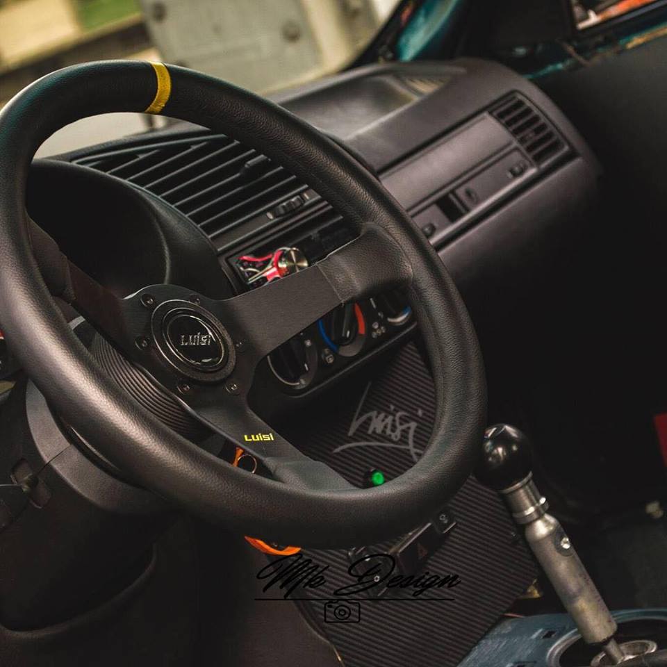 LUISI Mirage Race YS Sportlenkrad Leder schwarz (geschüsselt / mit TÜV)