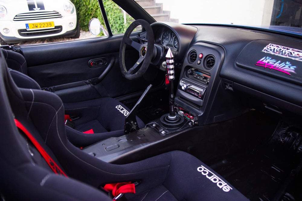 LUISI Mirage Sportlenkrad Wildleder schwarz (geschüsselt / mit TÜV)