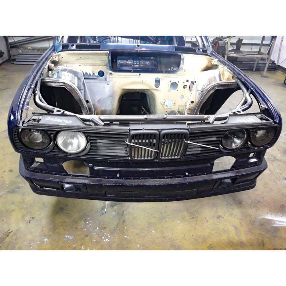 MMG MOTORSPORT Front Rohrrahmen Bash Bar passend für BMW E30 (Bausatz zum Schweissen)