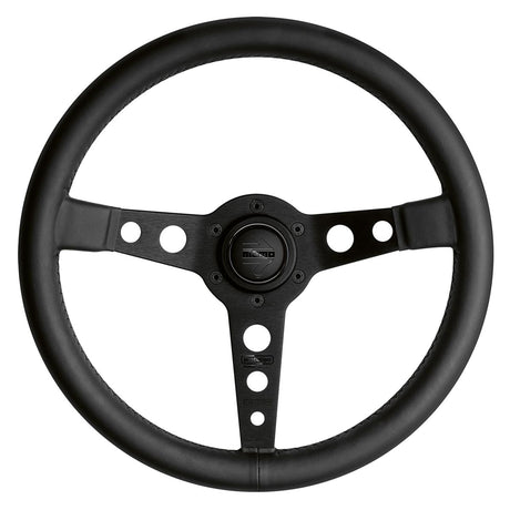 MOMO Prototipo Black Edition Leder schwarz (geschüsseltes Lenkrad) - PARTS33 GmbH
