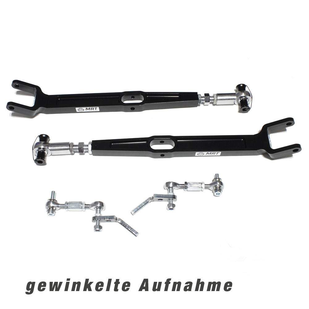 MRT ENGINEERING Querlenker Camber Arms passend für BMW E36 E46 E85 Hinterachse oben einstellbar Set Uniball (Aluminium)
