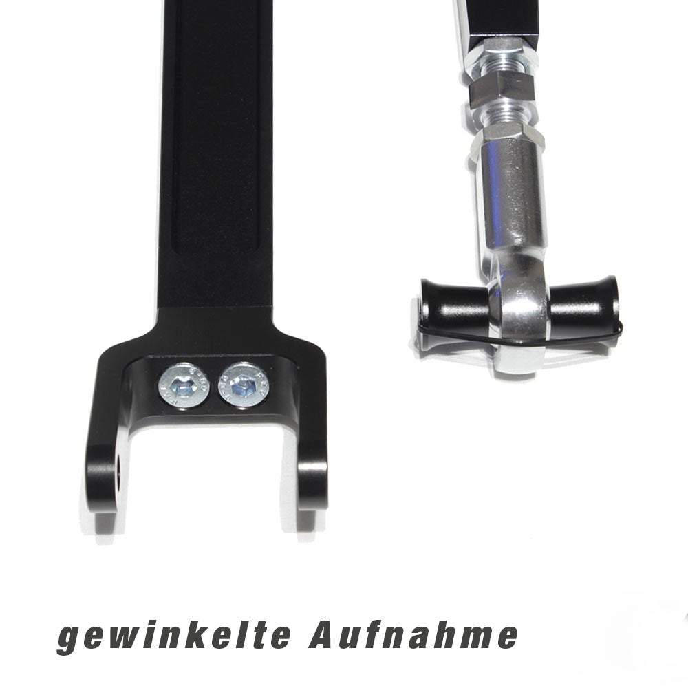 MRT ENGINEERING Querlenker Camber Arms passend für BMW E36 E46 E85 Hinterachse oben einstellbar Set Uniball (Aluminium)