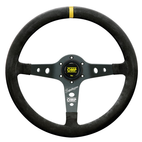 OMP Corsica Superleggero Wildleder schwarz (geschüsseltes Lenkrad) - PARTS33 GmbH