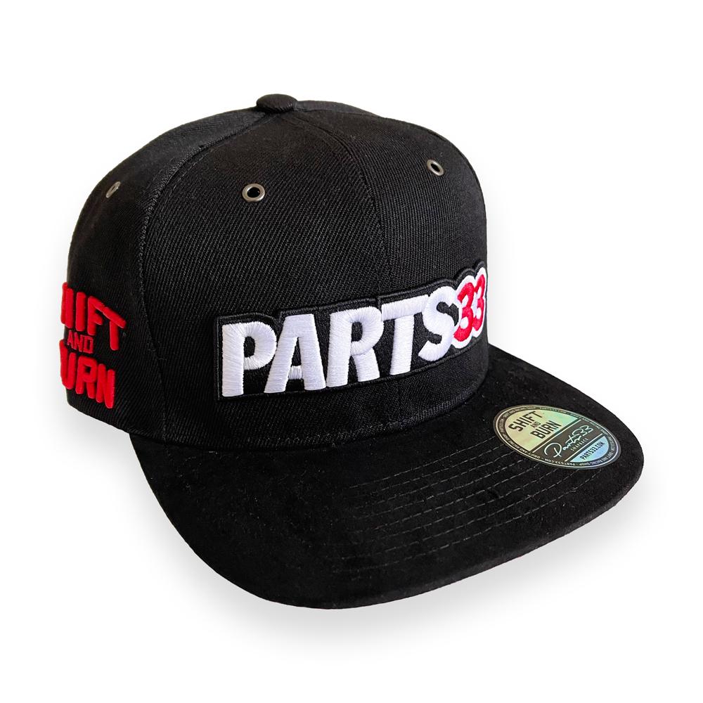 PARTS33 Shift and Burn Snapback Black