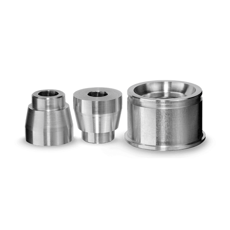 PMC MOTORSPORT Längslenker unten Hinterachse aussen Buchsen Set Uniball passend für BMW E36 E46 Z4 (Aluminium)