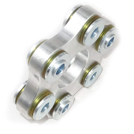 SILVERPROJECT Hardyscheibe Flex Disc LK100 M12 passend für Mercedes-Benz (Aluminium/PU 95 ShA)