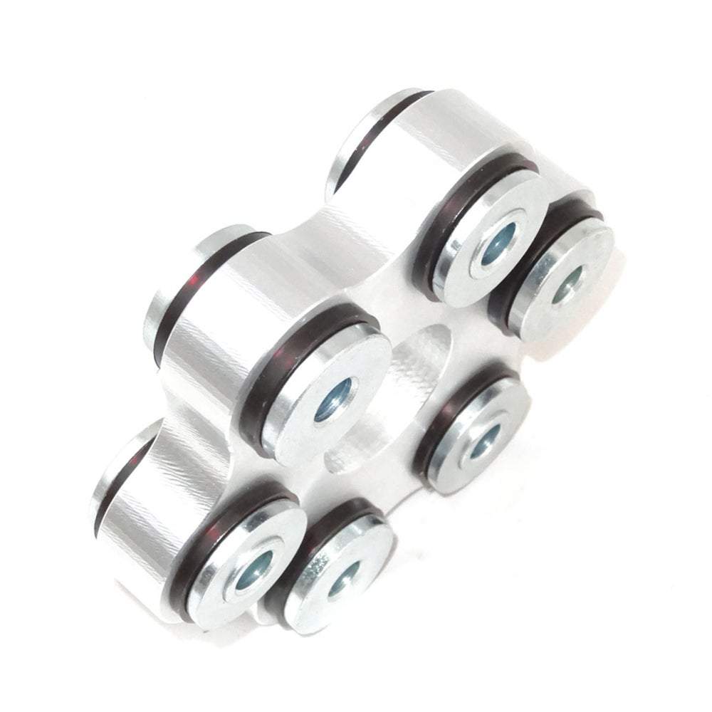 SILVERPROJECT Mercedes-Benz Hardyscheibe Flex Disc LK90 M10 (Aluminium/PU 95 ShA)