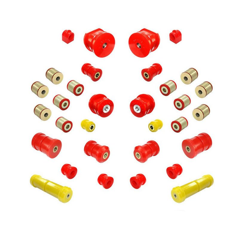 STRONGFLEX Mercedes W202 Buchsen Set Vorderachse & Hinterachse (PU) - PARTS33 GmbH