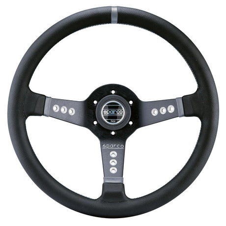 SPARCO L777 Leder schwarz (geschüsseltes Lenkrad) - PARTS33 GmbH