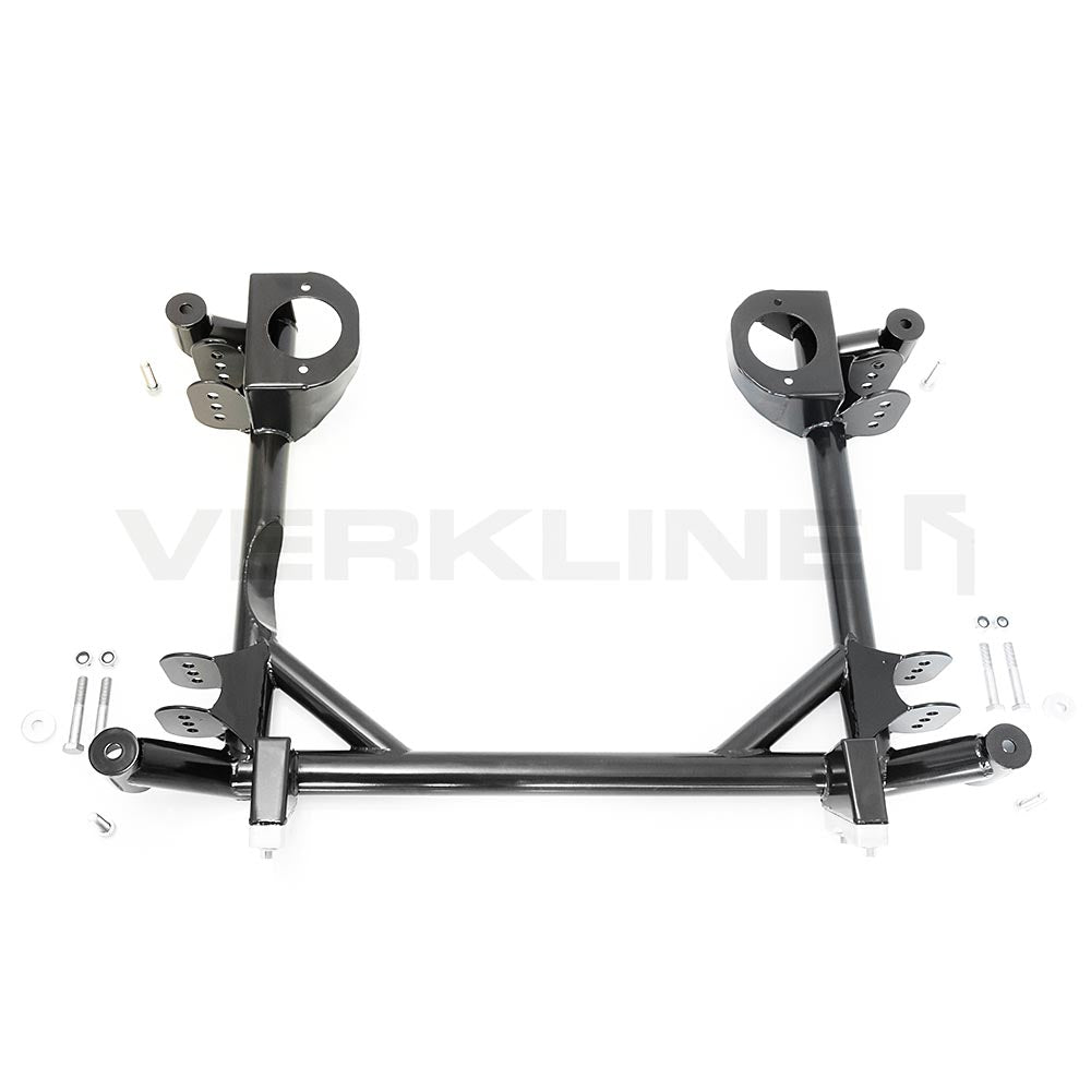 VERKLINE Leichtbau Vorderachsträger Rohrrahmen passend für Audi Quattro B2 B3 B4 (Stahl)