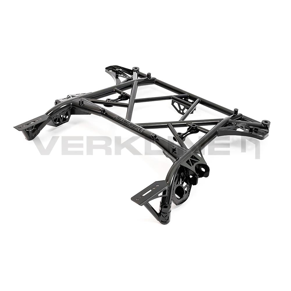 VERKLINE Leichtbau Vorderachsträger Rohrrahmen passend für Nissan GT-R R35 (Stahl)