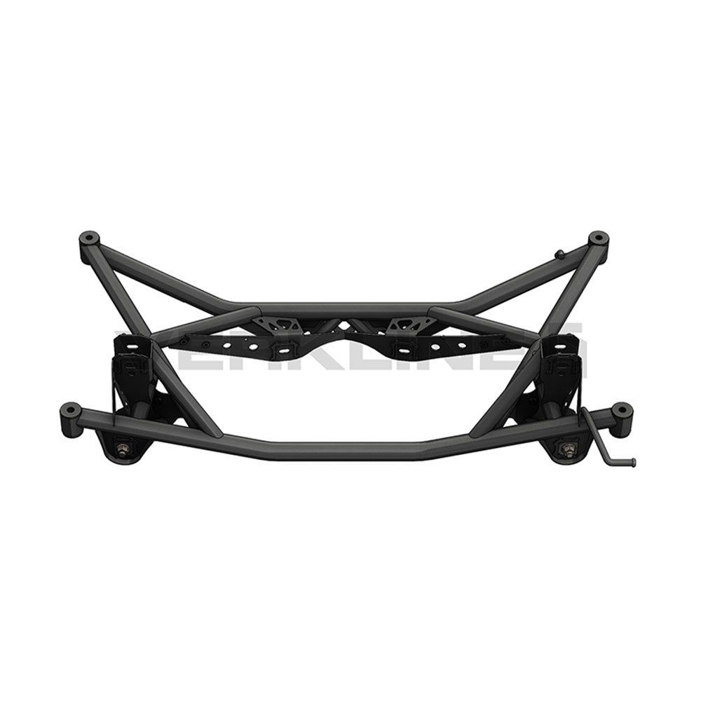 VERKLINE Leichtbau Hinterachsträger Rohrrahmen passend für VW Golf MK5 MK6 MK7 MK8 Scirocco FWD (Stahl)