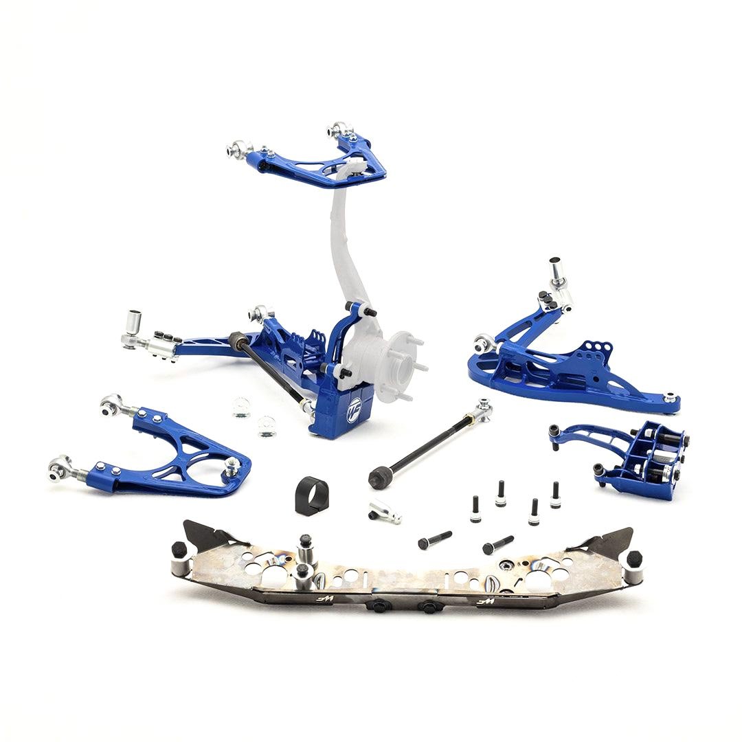 WISEFAB DRIFT Rack Relocation Lenkwinkel Kit passend für Lexus IS / JZX90 / JZX100 Vorderachse