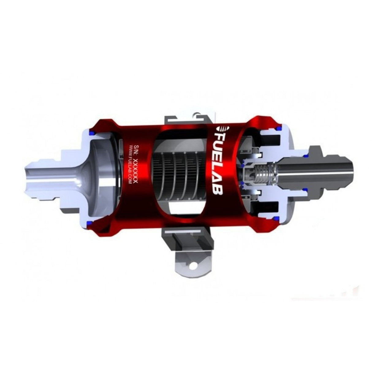 FUELAB externer Benzinfilter mit Rückschlagventil (verschiedene Größen) - PARTS33 GmbH