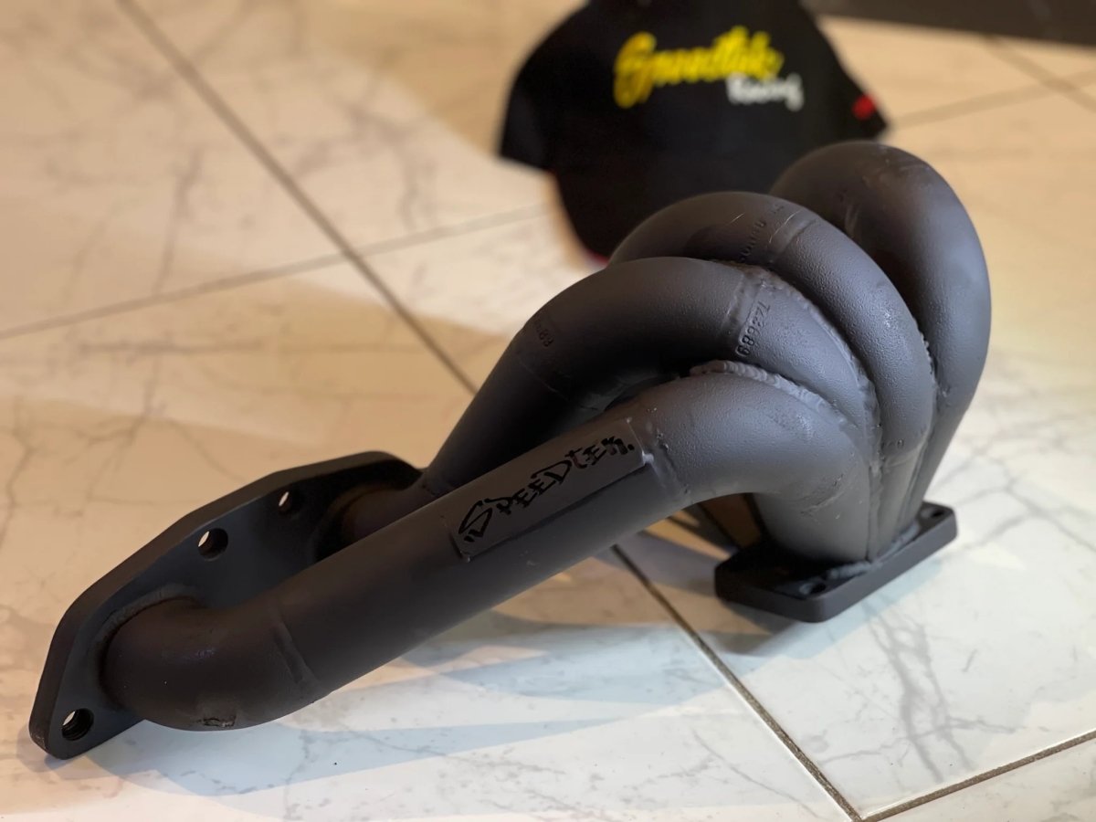 SPEEDTEK Abgaskrümmer Nissan Silvia S13 S14 S15 SR20DET HKS Style Low Mount - PARTS33 GmbH