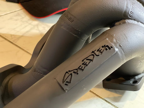 SPEEDTEK Abgaskrümmer Nissan Silvia S13 S14 S15 SR20DET HKS Style Low Mount - PARTS33 GmbH