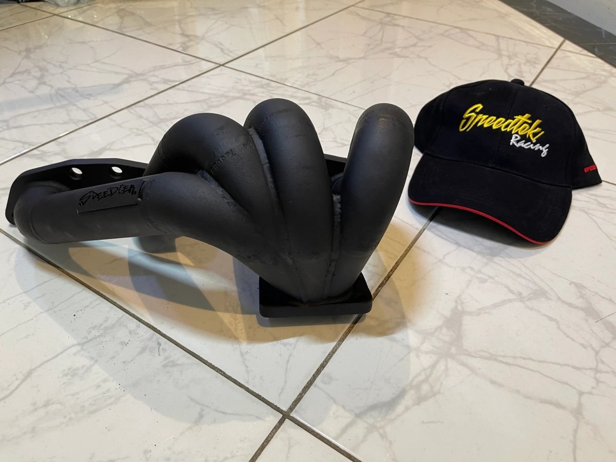 SPEEDTEK Abgaskrümmer Nissan Silvia S13 S14 S15 SR20DET HKS Style Low Mount - PARTS33 GmbH