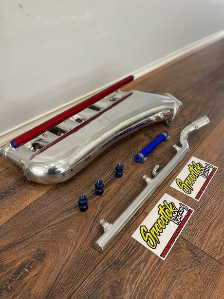 SPEEDTEK Ansaugbrücke Nissan Skyline R33 R34 RB25DET RB25 Neo CNC (Aluminium) - PARTS33 GmbH