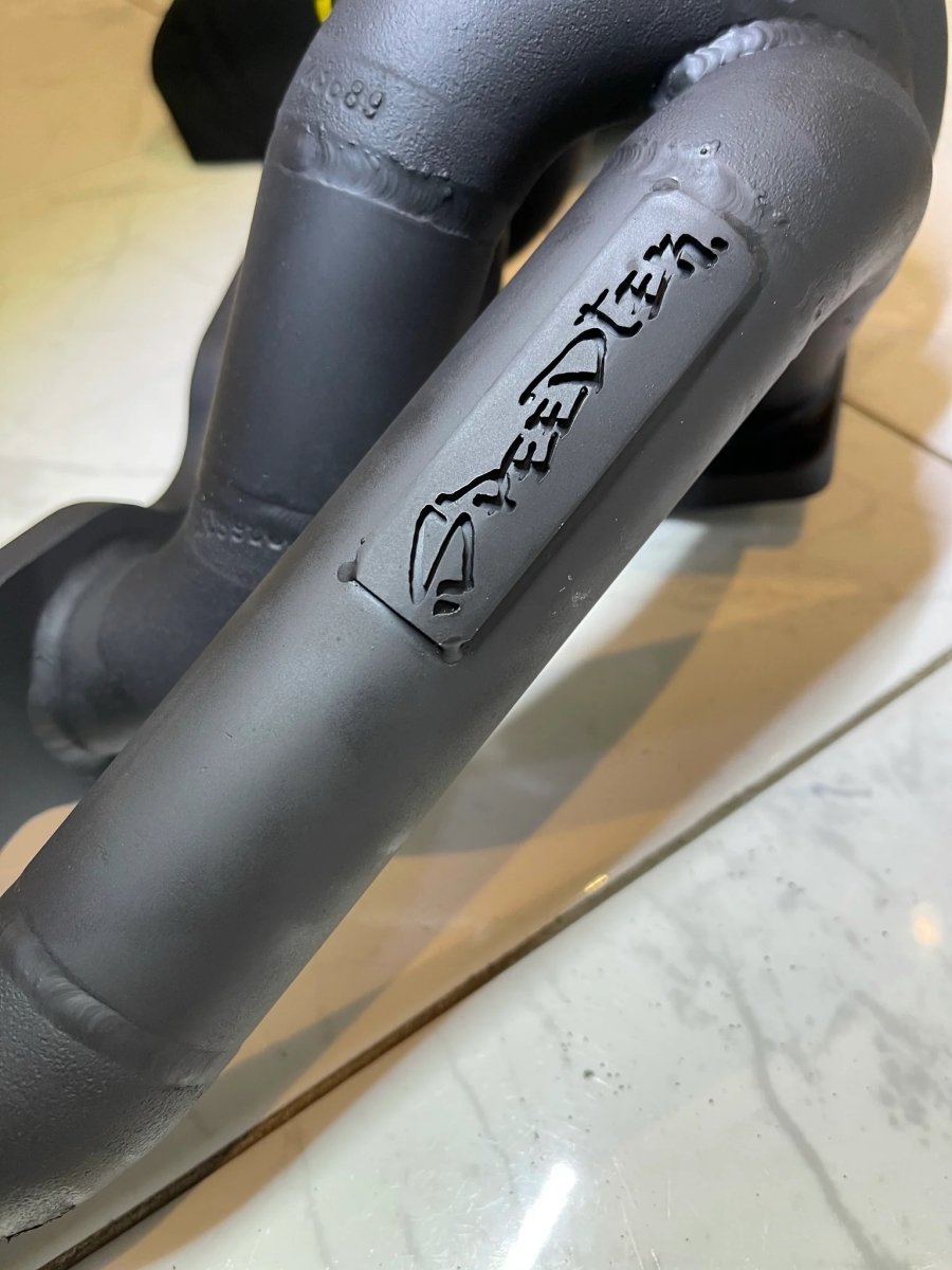 SPEEDTEK Abgaskrümmer Nissan Silvia S13 S14 S15 SR20DET HKS Style Low Mount - PARTS33 GmbH