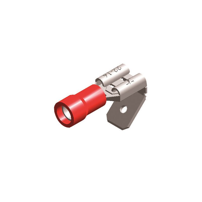 Kabelschuh 7,2 Mm Mit 4-mm-Bananenbuchse – Rot, 1 Produktbild-Vorschau 2