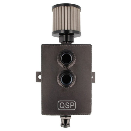 QSP PRO Öl Catchtank 2 Liter mit Dash 10 Anschluss (Aluminium) - PARTS33 GmbH