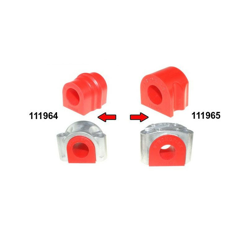 STRONGFLEX Mercedes W209 Buchsen Set Vorderachse (PU) - PARTS33 GmbH