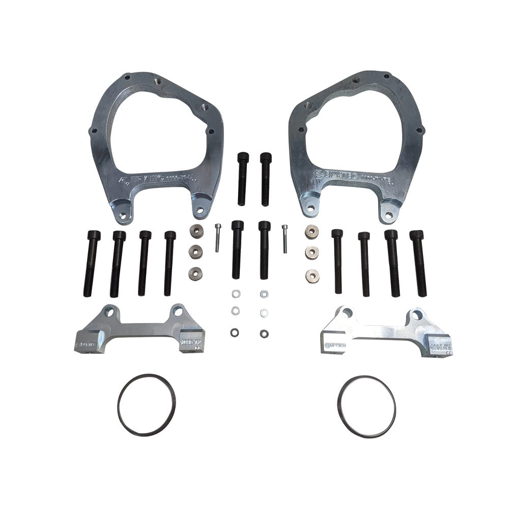 EPYTEC Bremssattel Adapter passend für VW Golf 7 8 / Audi A3 S1 / Skoda Octavia / Seat Leon für Audi R8 Keramik Bremsanlage Hinterachse