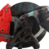 EPYTEC Bremssattel Adapter passend für VW Golf 7 8 / Audi A3 S1 / Skoda Octavia / Seat Leon für Audi R8 Keramik Bremsanlage Hinterachse
